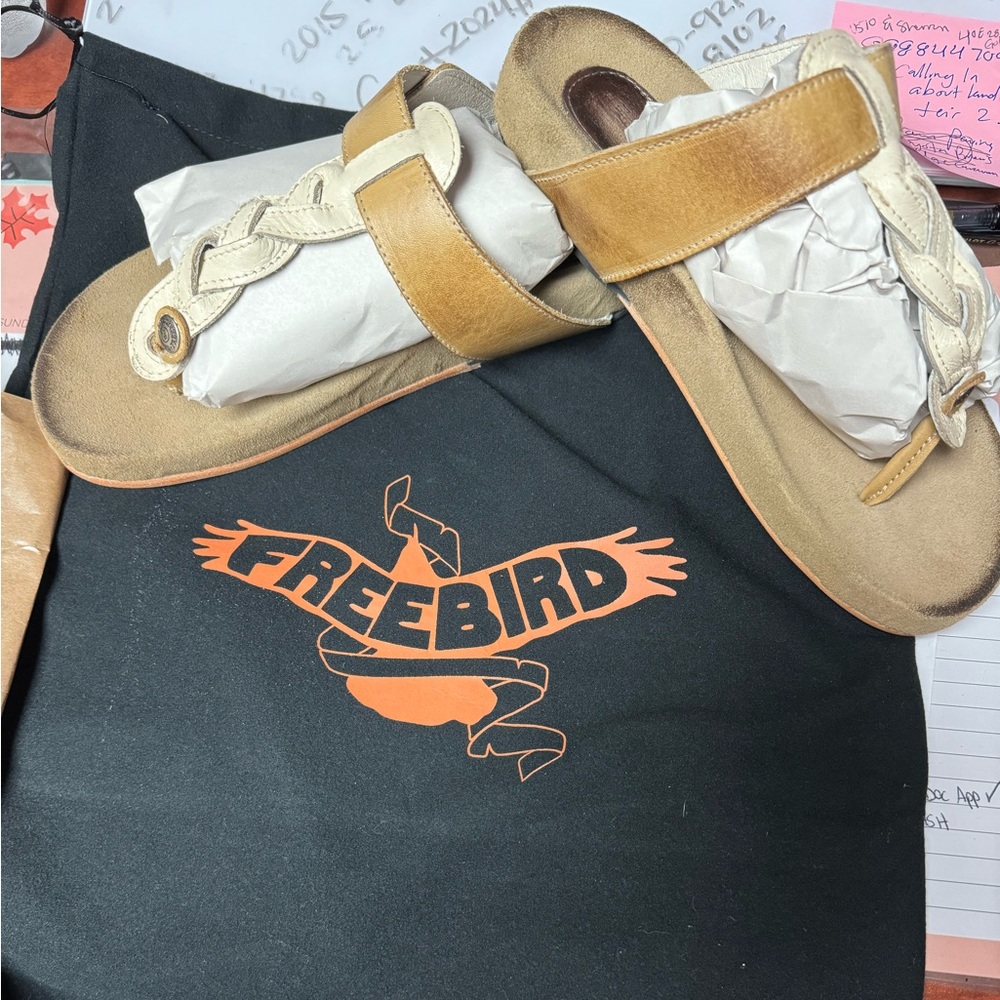 Size 8 free bird sandals size 8 brand new never worn. Original price was $195